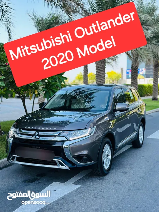 Mitsubishi Outlander 4WD Year-2020 4 wheel drive Jeep in excellent condition with verywell maintaine