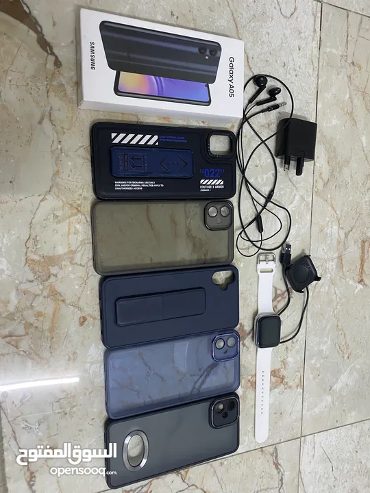 Samsung A05 + gifts + Almost new with its papers سامسونج A05 + هدايا + شبه جديد بقراطيسه