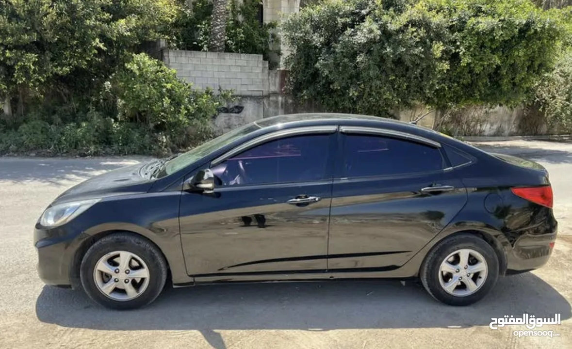 اكسنت 2014 ترخيص 2013 مطور 1400 اربعه غيار