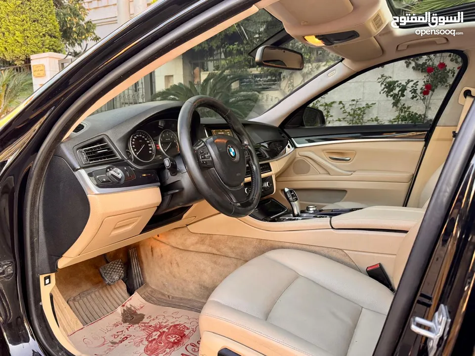 للبيع او البدل ع اقل سعر.  BMW 528i فحص كامل موديل 2014
