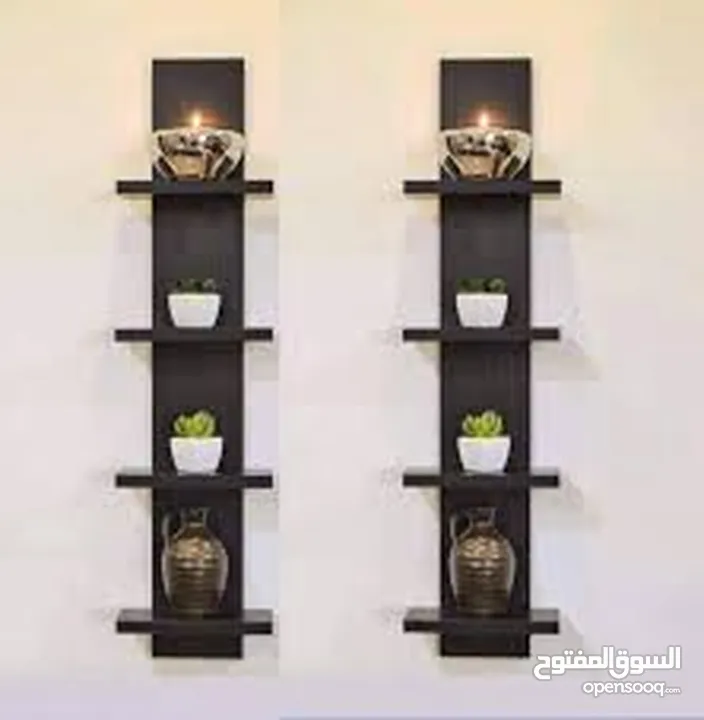 اكسسوارات منزل وحديقه  خشب ثقيل وليس تجاري الوان ديكوريه معتقه يتحمل اوزان ثقيله كل قطعة الها سعر