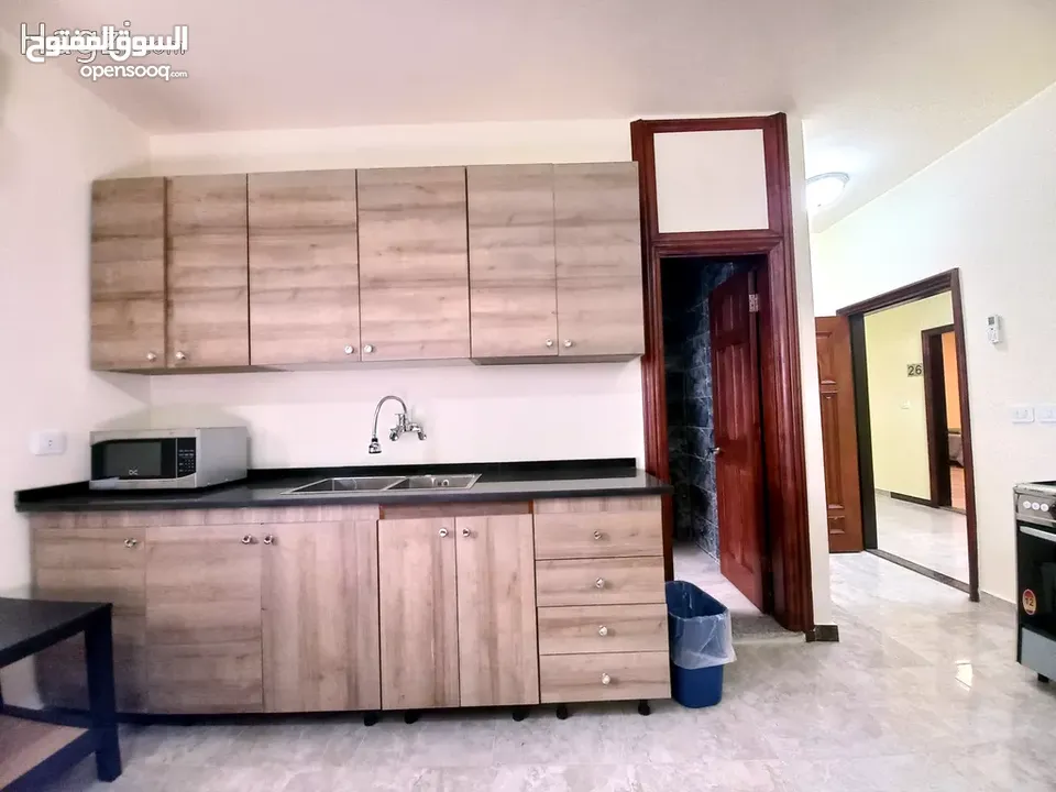 استديو مفروش للايجار في جبل الحسين  ( Property 36494 )