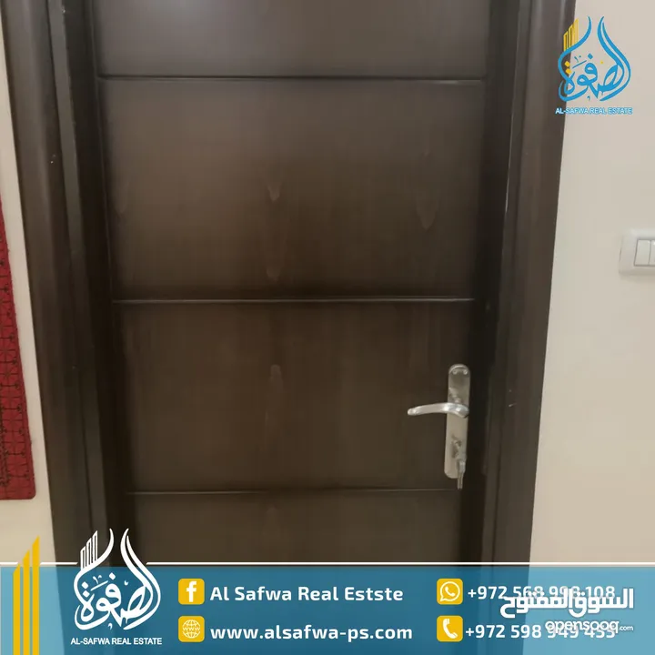 شقه مفروشه للايجار  واسعه للايجار البيره قرب الصحه  مناسبة جدا لعائله
