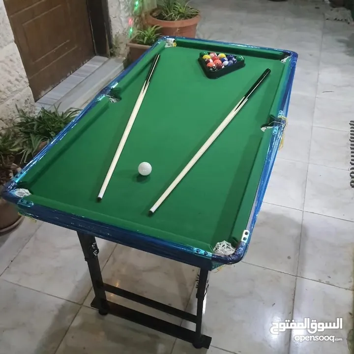 بلياردو بقواعد معدنية حجم 4قدم بسعر خاص وحصري