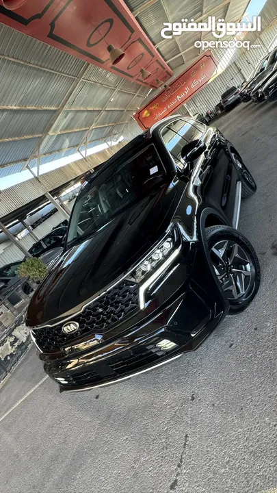 سعر بدون جمركKia sorento Hybrid 2021 ‏ سيارة لا زالت حرة