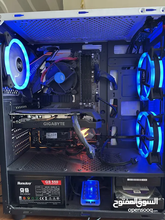 Pc gaming للبيع او البدل على نفس المواصفات لابتوب