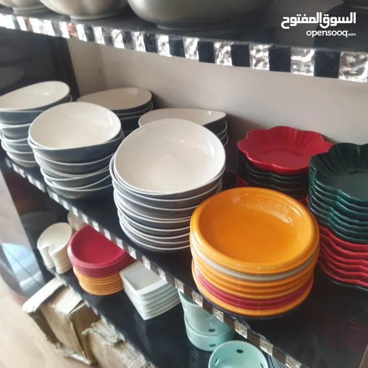 شروة صحون بورسلان للبيع