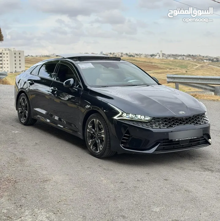 دفعه تبدآ 6500(قابل للبدل) كيا5 2021 VIP ليميتد فل كامل وارد كوري جمرك جديد فحص كامل كلين تايتل