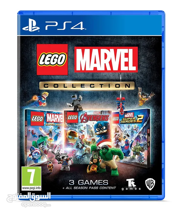 مع الحزام الازرق كلشي جديد عنا سيديهات PS4