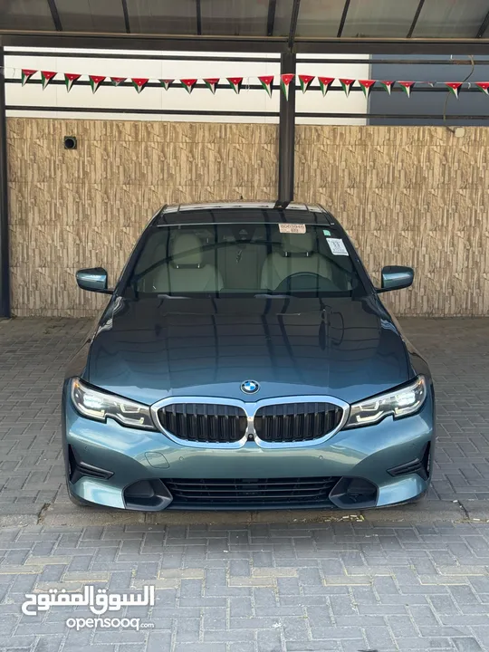 BMW 330e Sport 2021  Plug-in Hybrid  فحص كامل  كلين تايتل  جمرك جديد