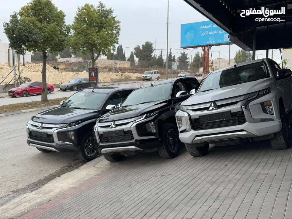 ميتسوبيشي تندر آخر كمية وآخر الوان