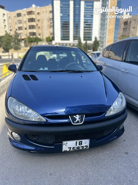 بيجو 206 بحاله الوكاله مرخصه سنه كامله