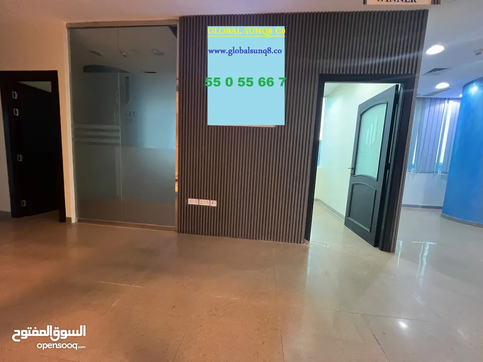 للايجار مكتب فى الشرق برج راقى مساحة 189 An office for rent in the East, an elegant tower, area ofm