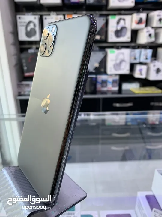 Iphone 11 pro max 256G ايفون 11 برو ماكس مستعمل بحالة الوكالة مش مفتوح او مصلح مع كفالة