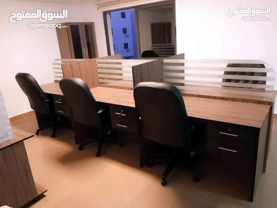 للبيع بارتيشن موظفين / مكاتب عمل بأفضل الأسعار