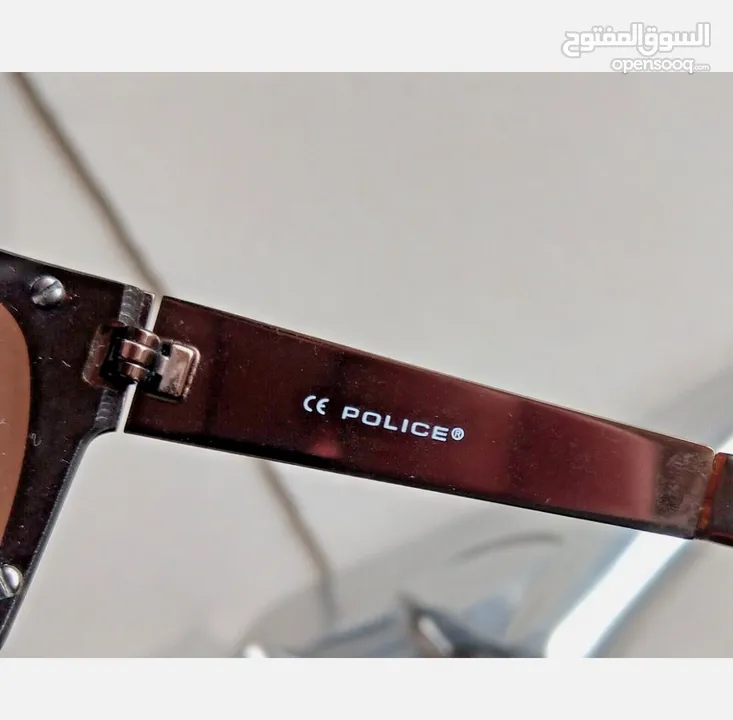 نظارة شمسية Police S8185N Bronze الأصلية – تصميم أنيق وجودة عالية