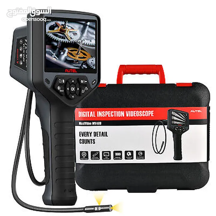جهاز كاميرا يعمل هذا الجهاز على كشف الترسبات داخل الماتور autel mv480