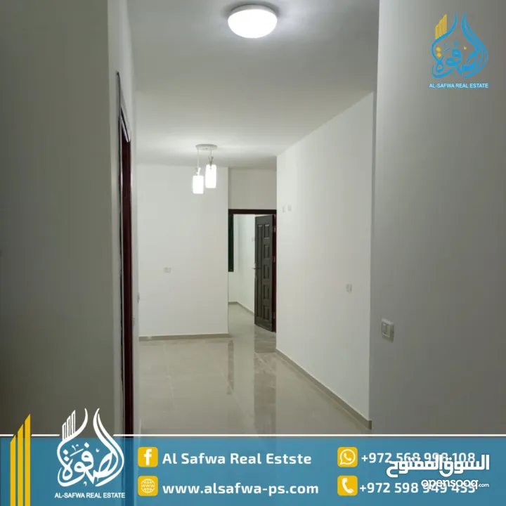 شقه جديده لم تسكن بعد للايجار في عين مصباح مطله قريبه من كل الخدمات