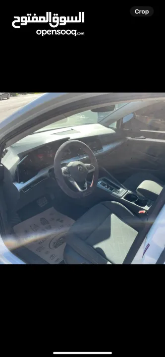 Golf Mk8 بويه شركة فلللللللل مع بانوراما بحاله الوكاله  1500 اوتوماتيك تيربو