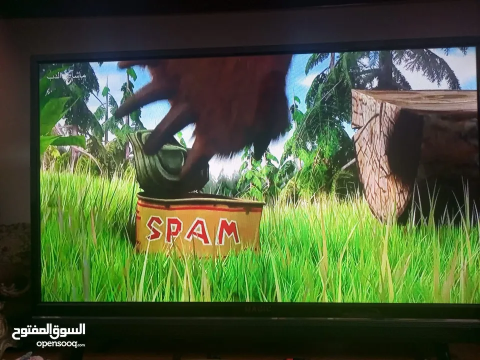 شاشة ماجيك عاديه وليست سمارت للبيع في اربد