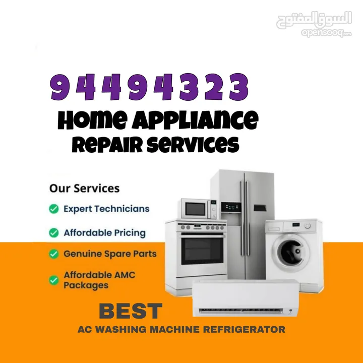 A.c Washing Machine Fridge Freezer Dishwasher Repairing & Service's