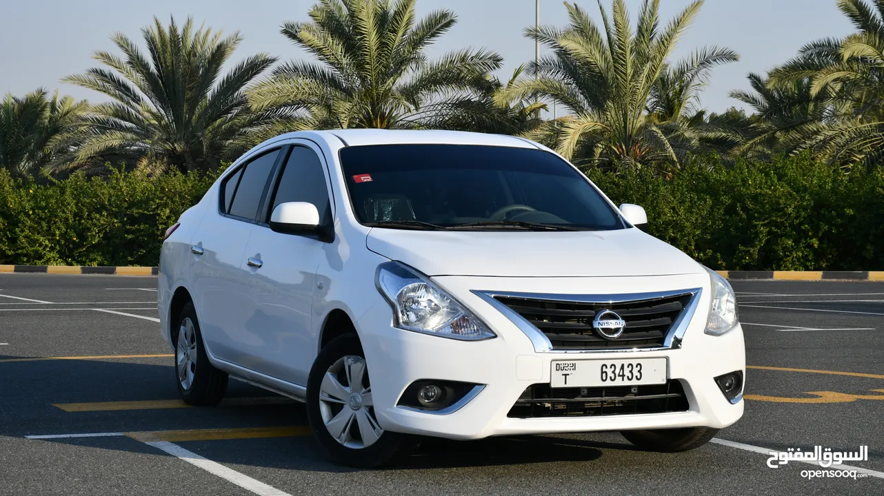 Rent a Car NISSAN - Sunny - 2020 - White-   Sedan