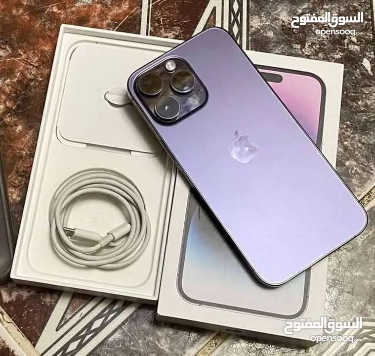 iPhone 14 Pro Max للبيع او لبدل اقرا التفاصيل جيدآ قبل التواصل اقرا الاعلان جيدآ مغير شاشه فقط مش