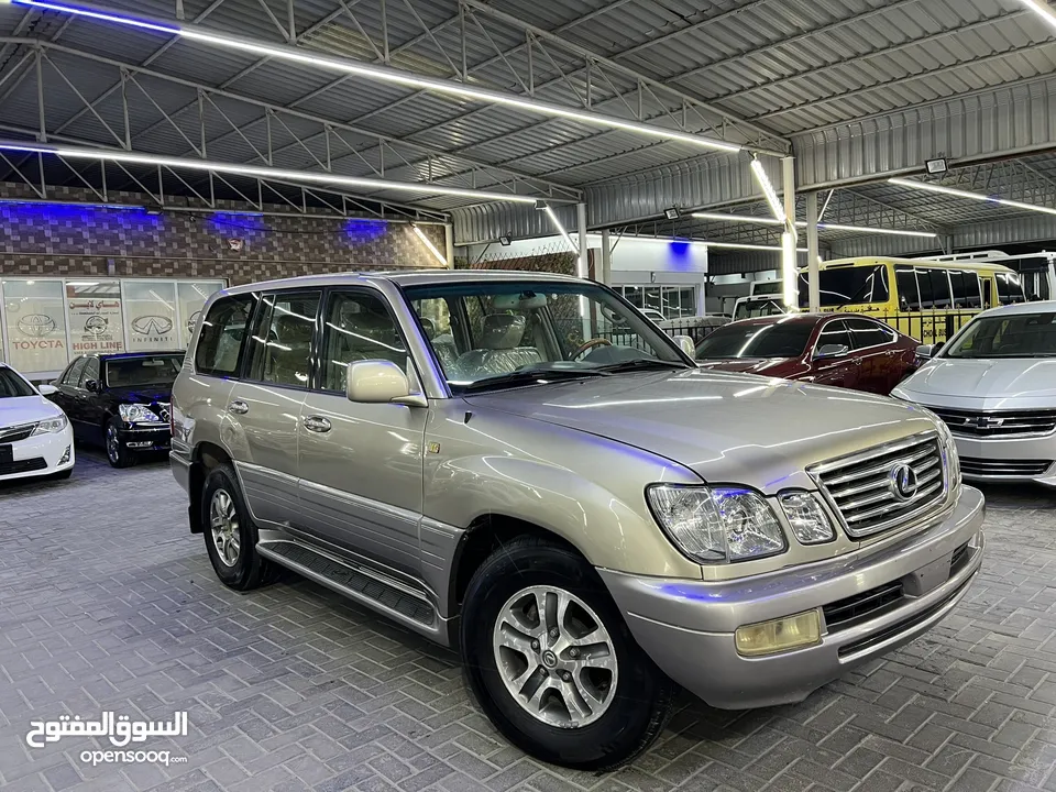 LX470 خليجي فل اوبشن محول 2007