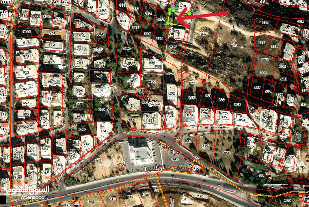 للبيع قطعة ارض سكنية في اجمل مناطق سكنية وحيوية في صويلح شمال عمان واصل كل الخدمات