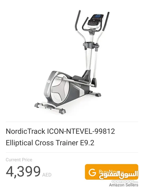 elliptical machine Nordictrack