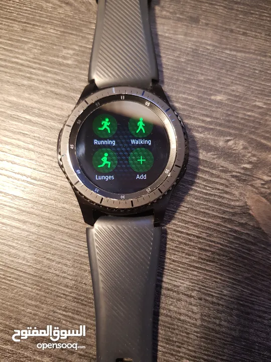 samsung gear s3 frontier مستعملة بحاله جيده جداً
