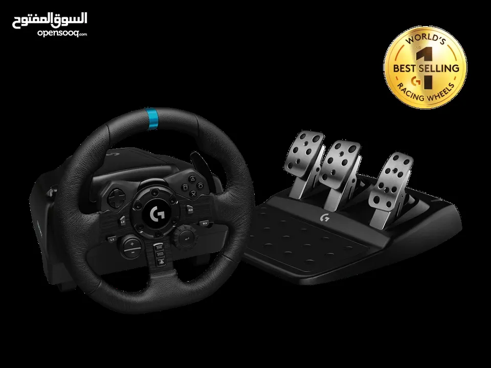 G923 STEERING WHEEL BY LOGITECH FOR PS AND PC ستيرنج لوجيتيك جي 923 جديد