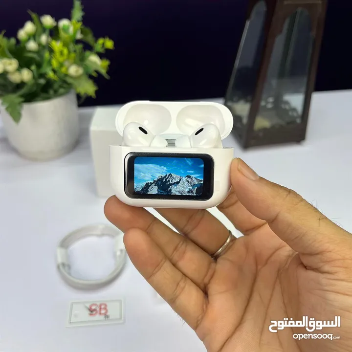 سماعة بلوتوث لاسلكي الجديد ابو شاشه A9 Pro تستطيع التحكم عبر المس