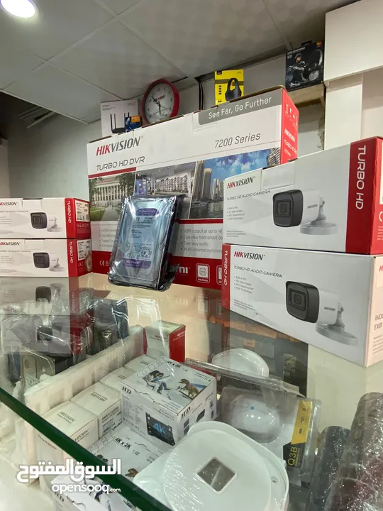 نظام كميرات مراقبة من  شركة Hikvision 5mp