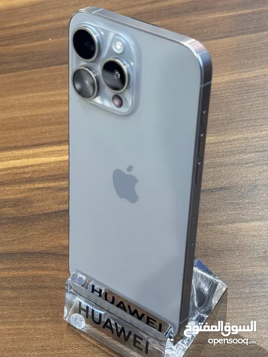 مستعمل بحالة الجديد ايفون 15 برو ماكس///IPHONE 15 PRO MAX (512GB) USED