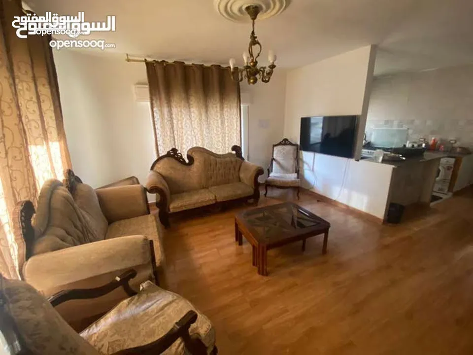 شقة مفروشة للايجار في البيادر ديلوكس 2 نوم 400