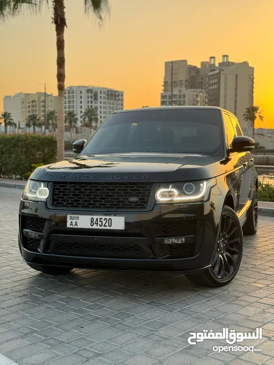 رانج روفر 2018 رقم واحد ثمانية سلندر سوبر تشارج Range Rover Autobiography SV 8 Cylender supercharge