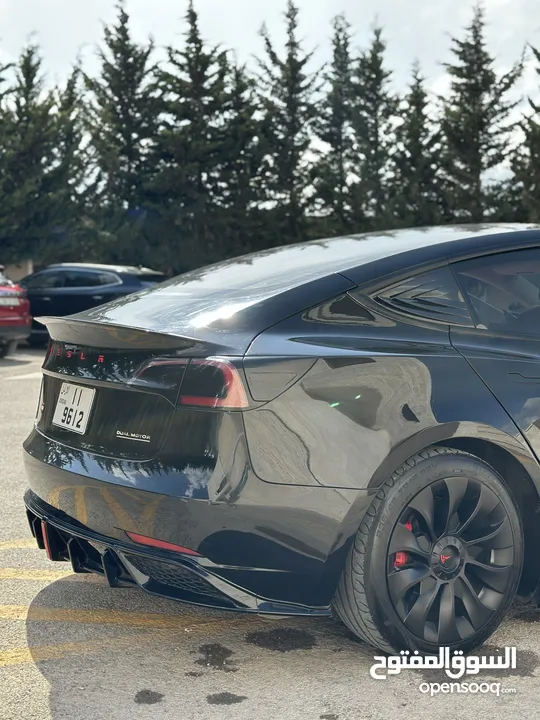 Tesla model 3  premium long range dual  motor 2021 auto score 85  تسلا موديل 3 دويل موتر لونج رينج