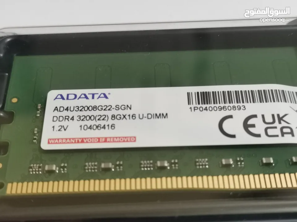رام ADATA DDR4 بسرعة 3200MHz