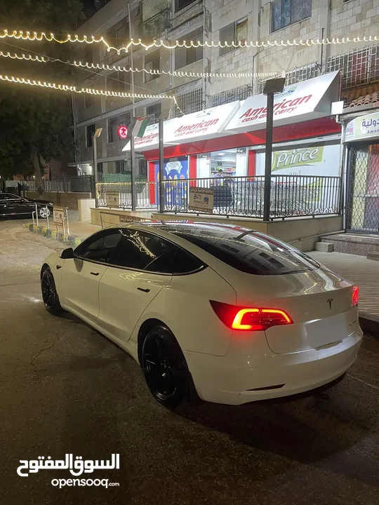 Tesla model 3 stander plus 2023  تسلا مودل  3 ستاندر بلس 2023 فحص كامل 7 جيد ونظيفة جداً