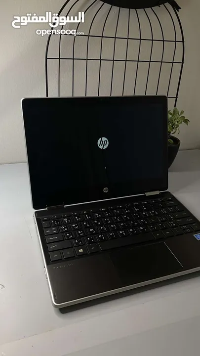 لابتوب Hp pavillon يدعم المس استخدام خفيف وشبه جديد وسريع وسلس مفيد جدا للدراسه والجامعه وجديد