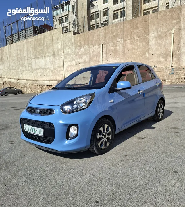 كيا مورنينج 2017 فل بصمة عداد قليل ( 67 ) ألف كيلو