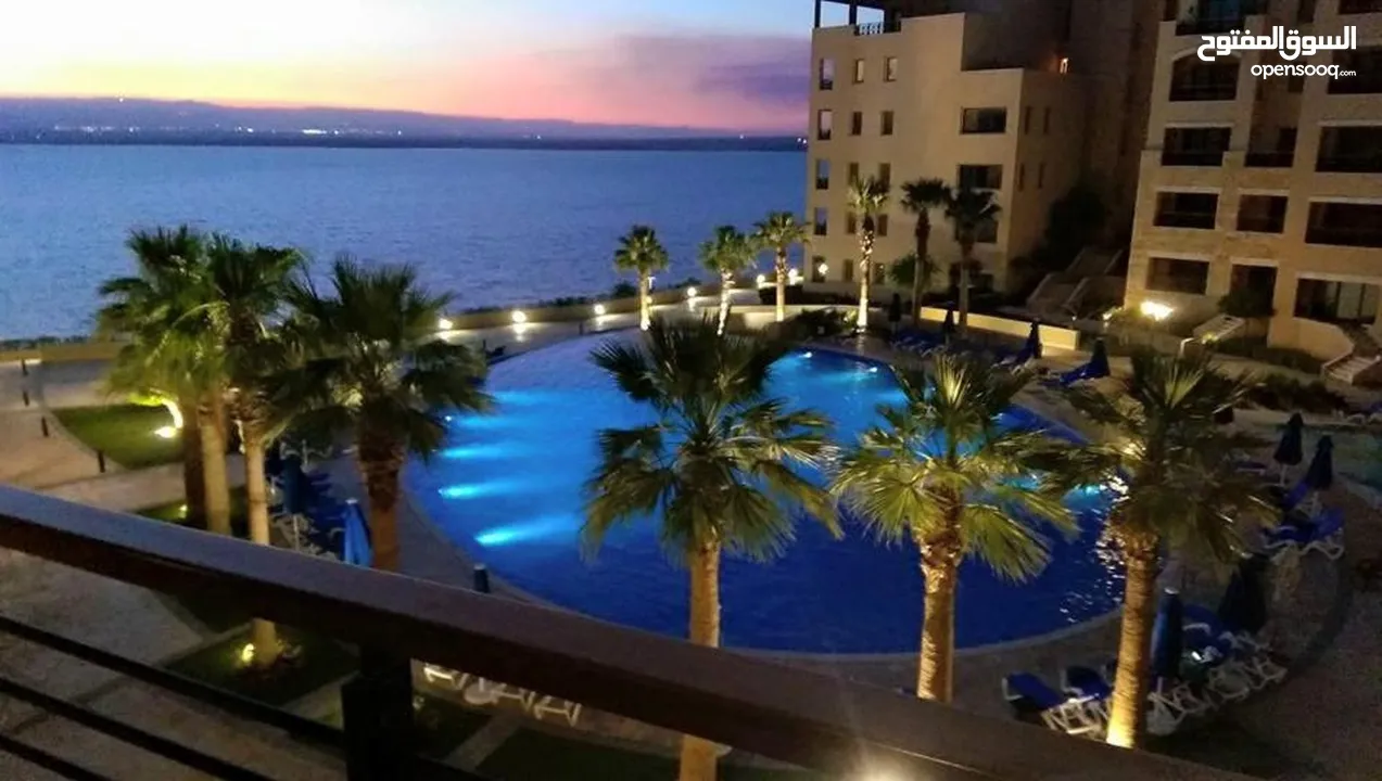 Beautiful 1 bedroom apartment with large terrace in Samarah resort in the Dead Sea