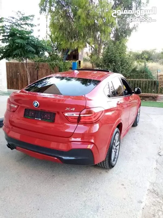 BMW X4 ام بكيج شركه ماطور 2000 بنزين توين تيربو . موديل 2015 ماشي 80000 فقط عداد حقيقي 4×4