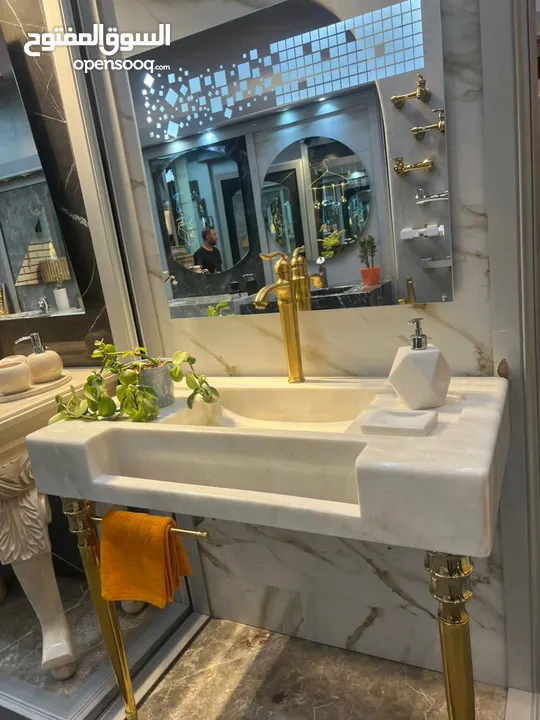 مغاسل جدید /الحجر  Bathroom vanity  /stone vanity’s