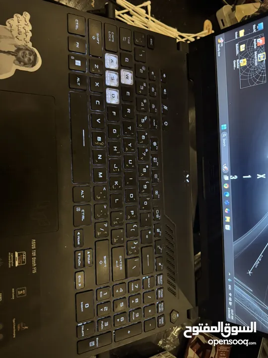 ASUS TUF F15 بسعر مغري جدا جدا غير قابل للتفاوضض!!! لحق الخصم الانن!!