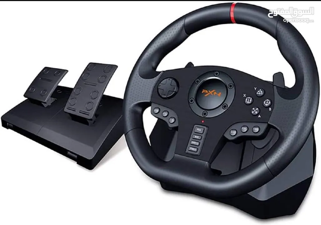 PXN V900 Gaming Racing Wheel  ستيرنج ألعاب مع دعاسات وبسعر مغري