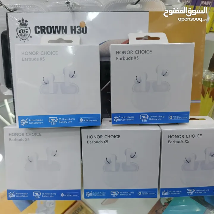 سماعات هونر الأصلية x5     35s بدون شحن