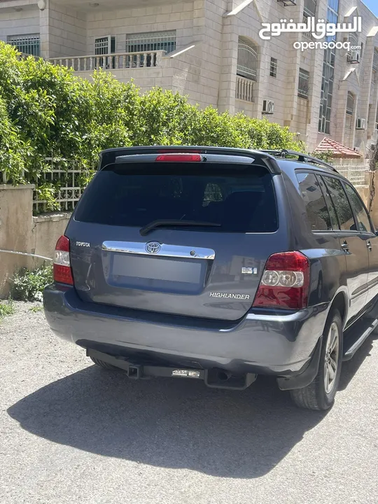 جيب تويوتا هيلاندر موديل 2007 لون مميز فل اضافات فحص كامل سبع راكاب