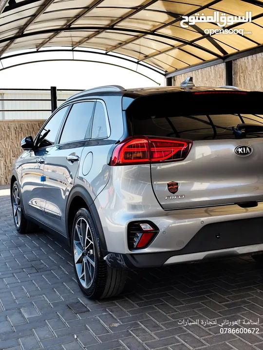 كيا نيرو هايبرد 2020 kia niro hybrid فل عدا الفتحة وارد كوري فحص كامل بحالة الوكالة